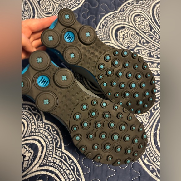Nike Shox woman’s  Blue and Grey 7 1/2 - Picture 4 of 15